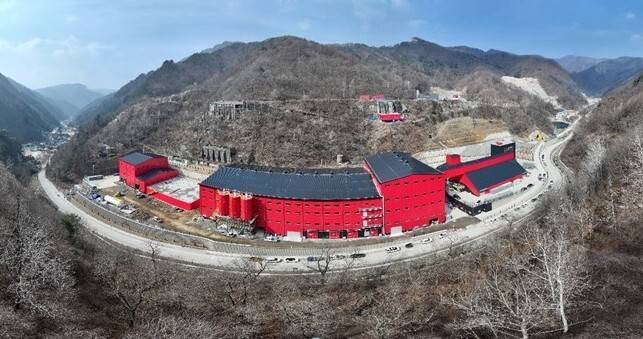 세계 최대이자 국내 유일 텅스텐 광산인 알몬티대한중석 선광장 모습. 알몬티대한중석 제공