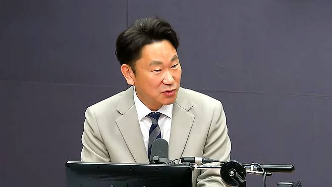SBS 라디오 '김태현의 정치쇼'에 출연한 곽상언 의원