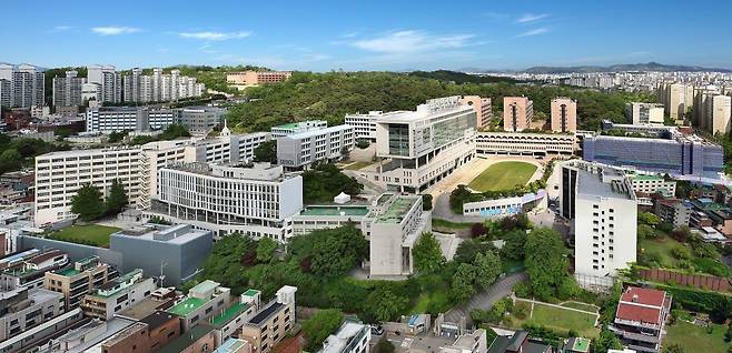 성신여자대학교 수정캠퍼스 전경