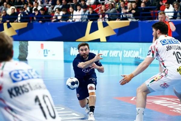 사진 2025/26 Machineseeker EHF 남자 핸드볼 챔피언스리그 파리 생제르맹과 마그데부르크 경기 모습, 사진 출처=유럽핸드볼연맹