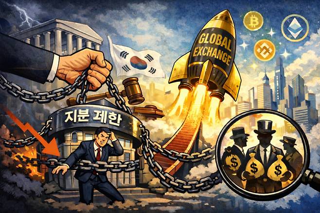 연내 제정을 목표로 추진중인 디지털자산기본법이 대주주 지분 제한을 둘러싸고 표류하고 있다. /사진=