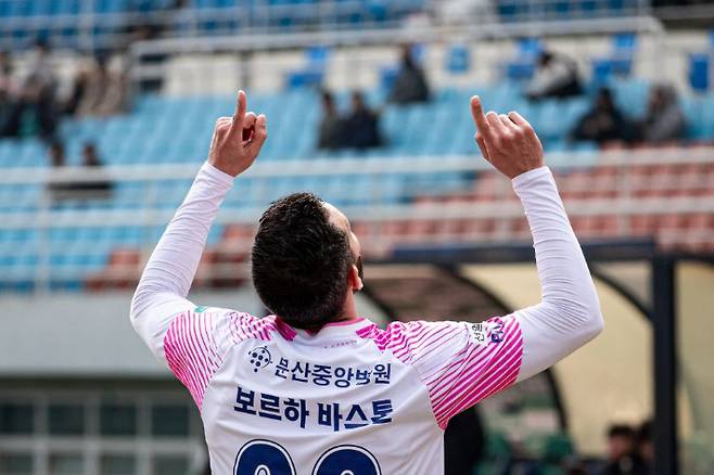 보르하 바스톤. 파주 프런티어 FC 제공