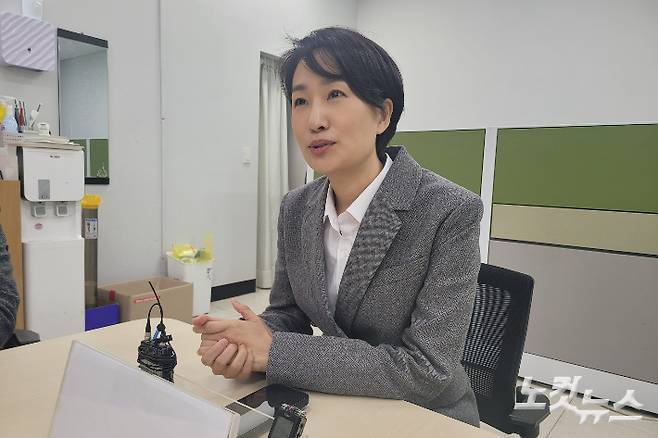 김수민 전 충북도 정무부지사. 박현호 기자