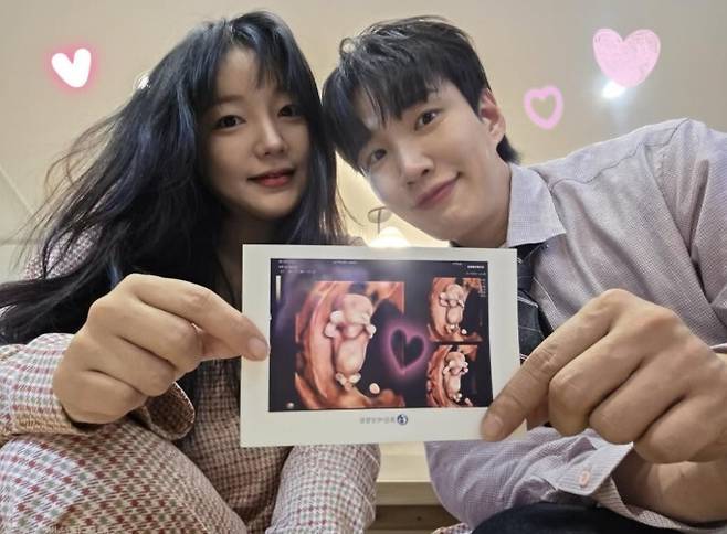 문지인과 김기리 부부가 부모가 된다. 문지인 인스타그램 캡처