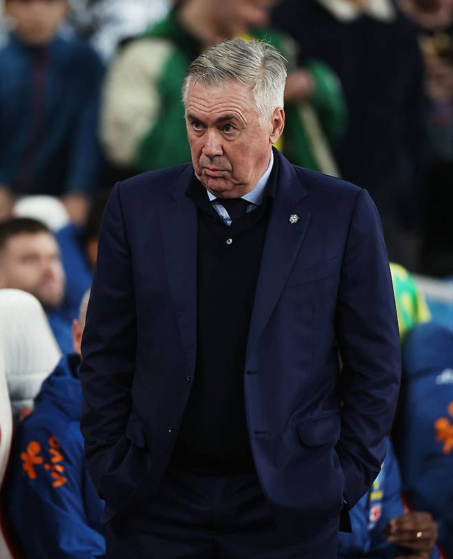 카를로 안첼로티 브라질 축구대표팀 감독. Getty Images코리아