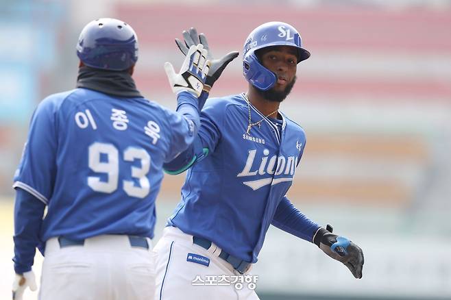 삼성 르윈 디아즈. 삼성라이온즈 제공