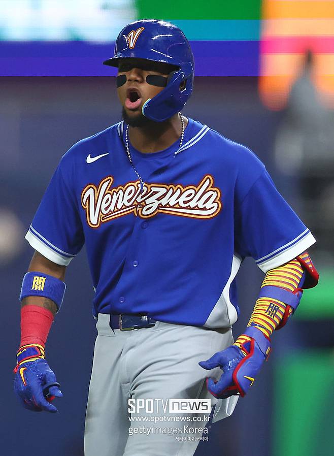 ▲ 베네수엘라 대표팀 외야수 로날드 아쿠냐 주니어.