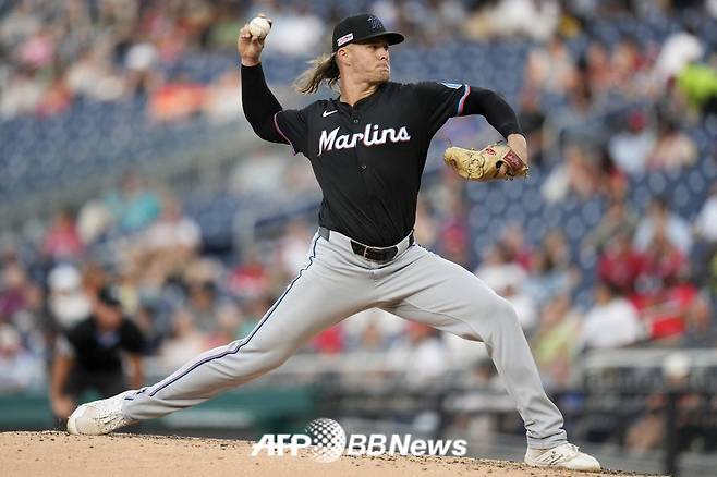 숀 앤더슨의 투구 모습. /AFPBBNews=뉴스1