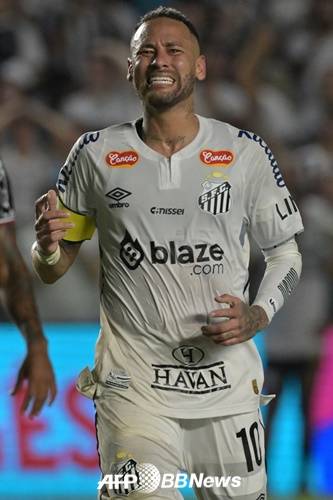 산투스 공격수 네이마르. /AFPBBNews=뉴스1