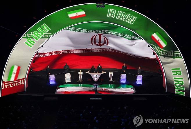 2026 북중미 월드컵 조 추첨 장면 [로이터=연합뉴스]