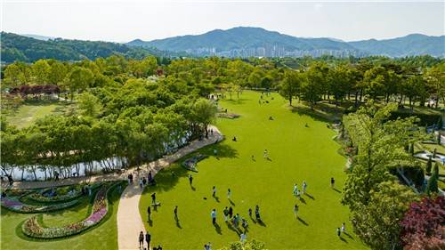 순천만정원 개울길 광장 [순천시 제공. 재판매 및 DB 금지]