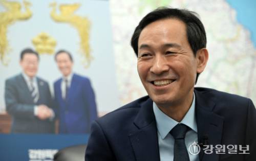 ◇우상호 더불어민주당 강원지사 예비후보 인터뷰. 박승선기자