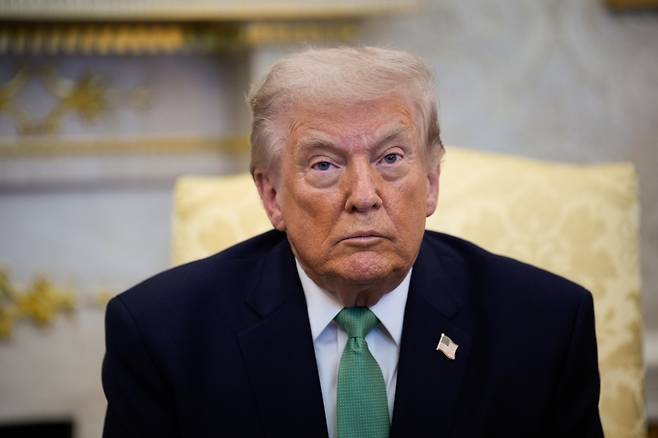 도널드 트럼프 미국 대통령. EPA 연합뉴스