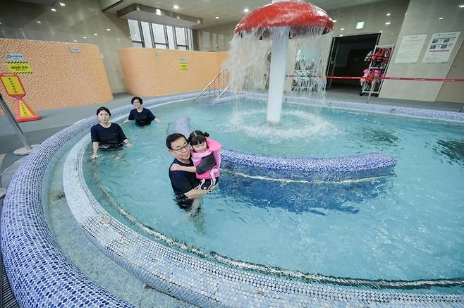 ▲ 숲이 건네는 위로 K-산림치유 인기(수치유센터 바데풀체험)