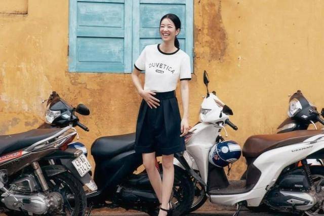 배우 서예지가 지난해 호이안에서 잡지 화보 촬영을 한 모습 [사진=dazedkore]