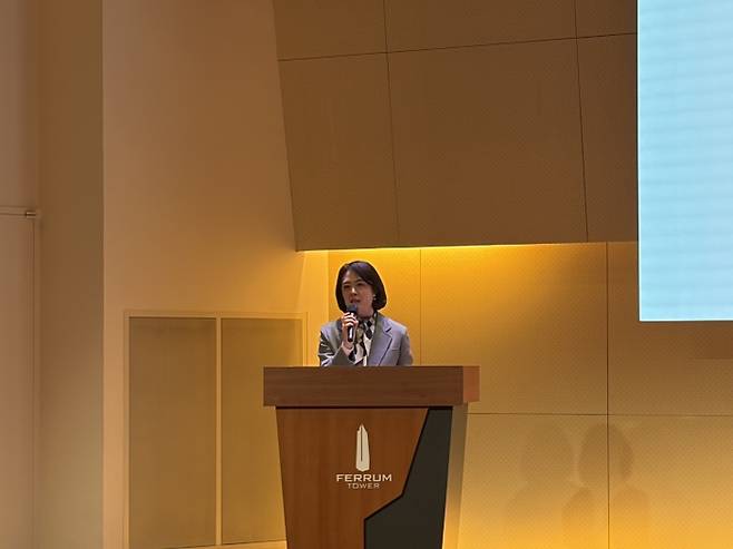 이혜연 SK텔레콤 고객가치혁신실장. 사진=강준혁 기자