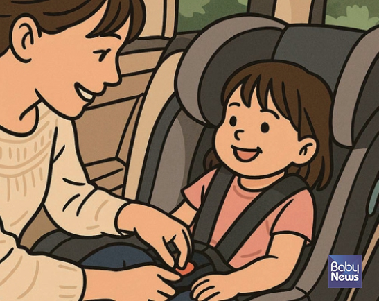 전방 장착 카시트. ⓒ임신영