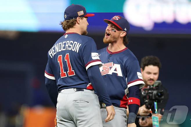 통산 2번째 우승을 노리는 미국. ⓒ AFP=뉴스1