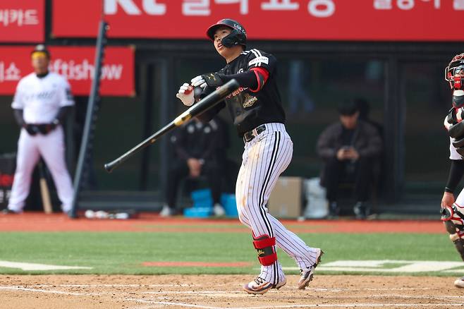 LG 트윈스 내야수 추세현은 18일 현재 KBO리그 시범경기 타율 0.417을 기록 중이다. (LG 트윈스 제공)