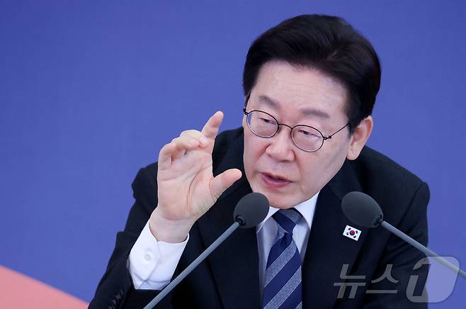 이재명 대통령이 18일 청와대에서 열린 자본시장 안정과 정상화 간담회에서 발언을 하고 있다. 2026.3.18 ⓒ 뉴스1 이재명 기자