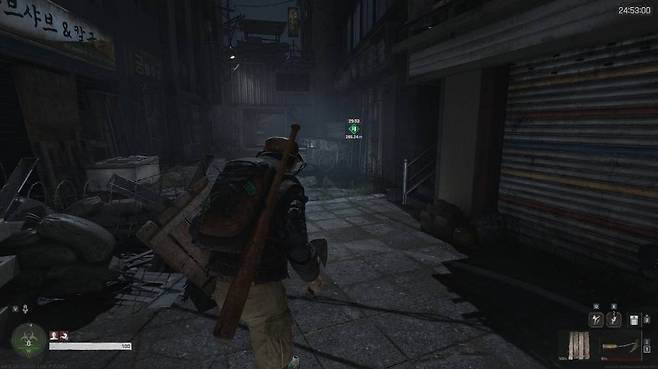 밝기가 많이 높아진 맵