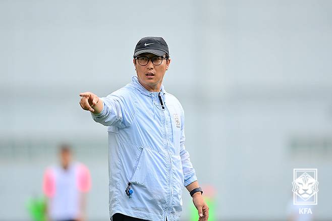 김정수 U-20 대표팀 감독. 사진=대한축구협회