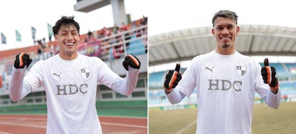 가브리엘(왼쪽), 크리스찬