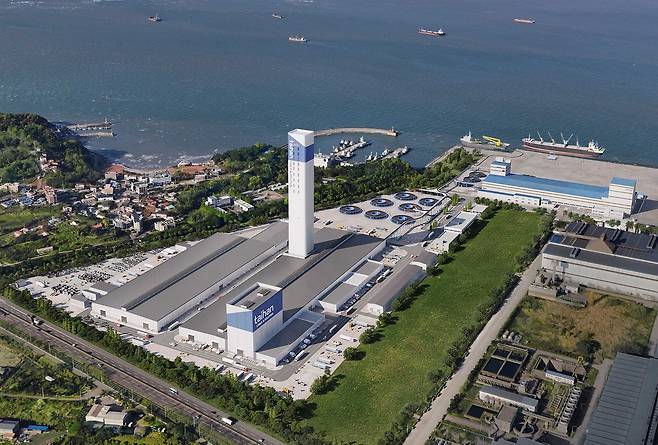 An aerial view of Taihan Cable & Solution’s Dangjin Submarine Cable Plant 2 (Taihan Cable & Solution)