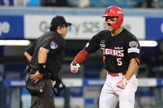 포효하는 김도영