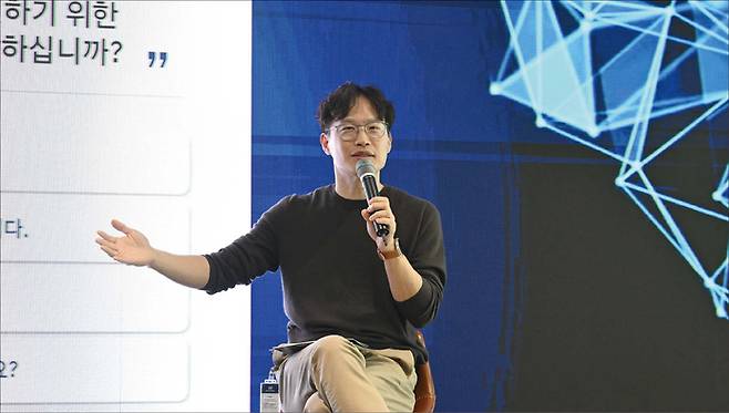 현대차 자율주행 전략을 총괄하는 박민우 첨단차량플랫폼(AVP)본부장(사장)은 최근 엔비디아 소프트웨어 생태계를 활용해 이 분야 선두 주자 테슬라를 잡겠다는 구상을 밝혔다. (현대차 제공)