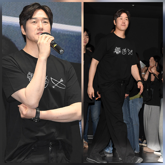 스크린을 압도했던 ‘한명회’가 무대 위에서도 그대로 재현됐다. 사진=천정환 기자