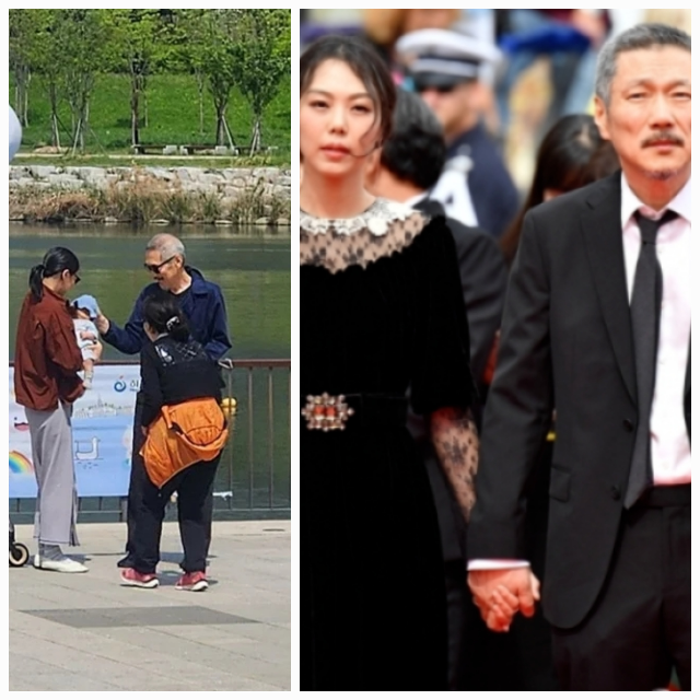 홍상수 감독과 배우 김민희가 혼외자 아들과 함께한 모습이 공항에서 포착되며 다시 한번 관심을 모으고 있다. 사진=AFP MK스포츠 / 커뮤니티