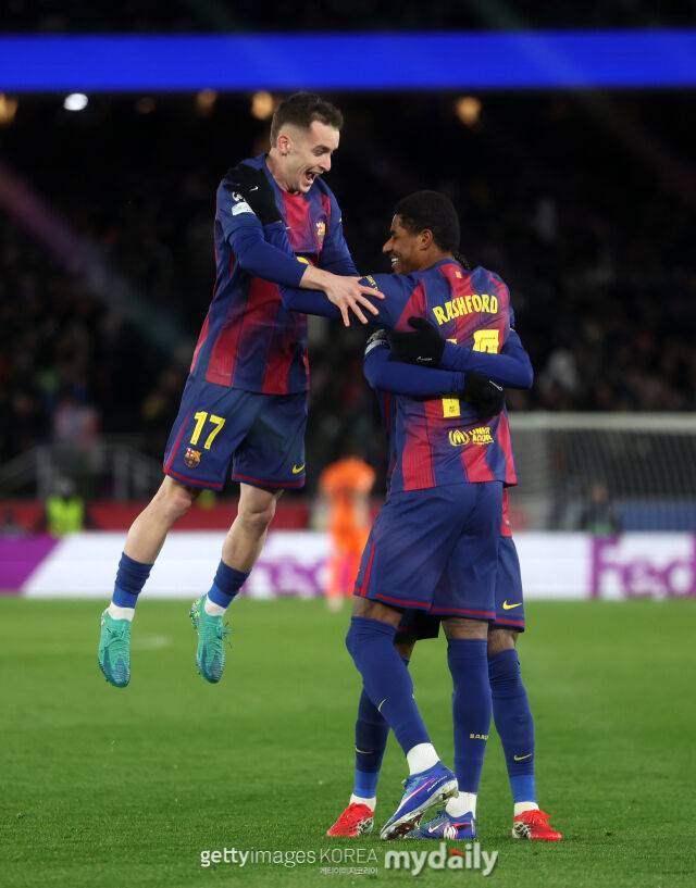 마르크 카사도(왼쪽)와 마커스 래시포드./게티이미지코리아