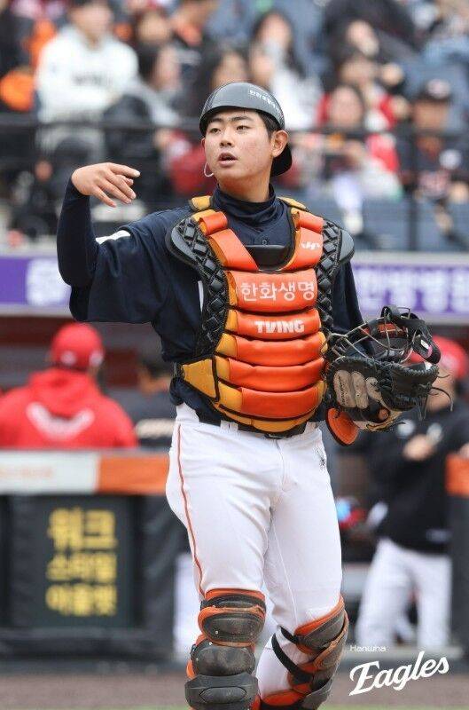한화 이글스 허인서./한화 이글스