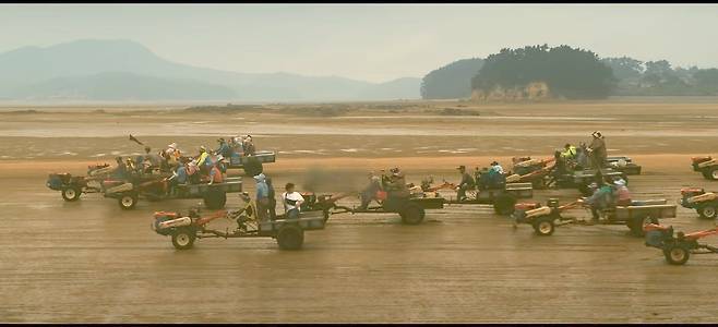 서산 갯벌 어르신들의 머드맥스 군단