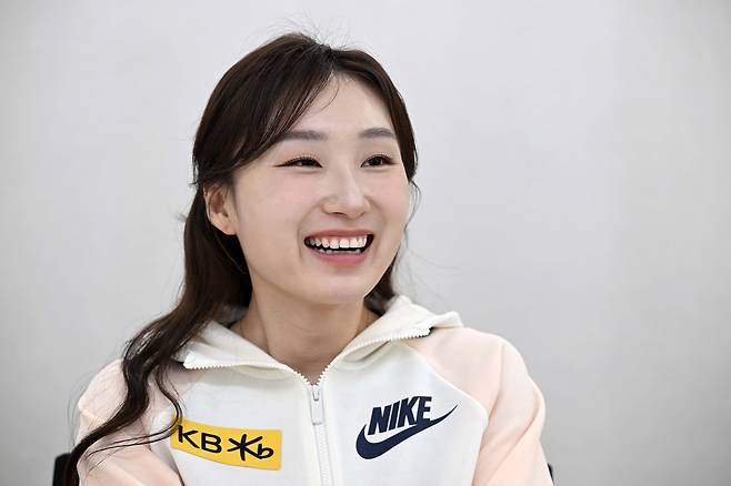 대한민국 여자 쇼트트랙 국가대표 최민정이 12일 서울 강남구 올댓스포츠에서 서울경제신문과 인터뷰를 하고 있다. 조태형 기자