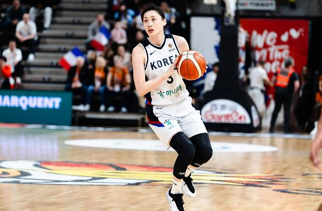 강이슬. /사진=FIBA 홈페이지