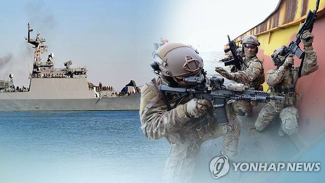 호르무즈 해협 '독자 파견'…청해부대 작전지역 확대(CG) [연합뉴스TV 제공]