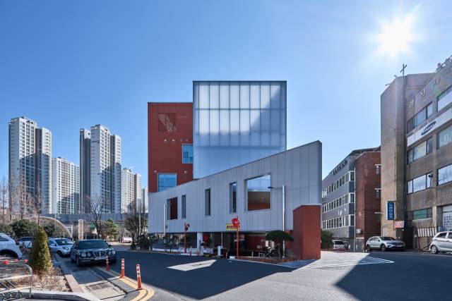 창원 석전동 근주어울림센터 전경.