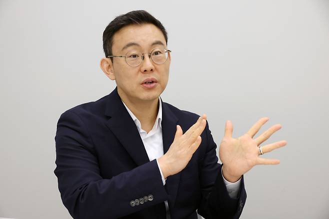 윤태영 프로티나 대표가 최근 서울 구로구 연구소에서 본지와 인터뷰를 하고 있다.(사진제공=고이란 기자 photoeran@)