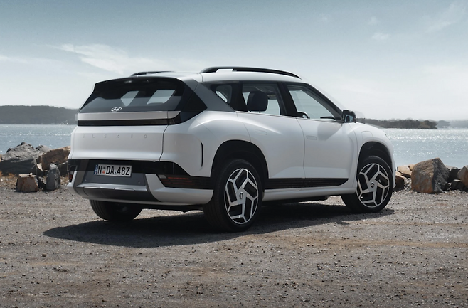 현대자동차가 지난달 중국 전략형 전기 스포츠유틸리티차(SUV)