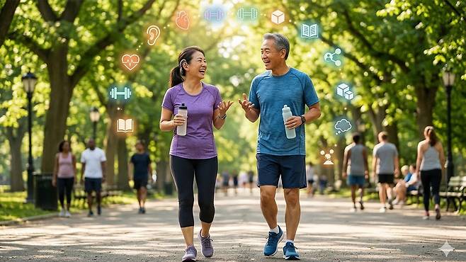 치매&nbsp;발병&nbsp;위험을&nbsp;낮추기&nbsp;위해서는&nbsp;중장년기부터&nbsp;신체·정신·사회적&nbsp;요인을&nbsp;아우르는&nbsp;다층적&nbsp;통합&nbsp;관리가&nbsp;요구된다｜출처:&nbsp;Gemini&nbsp;생성