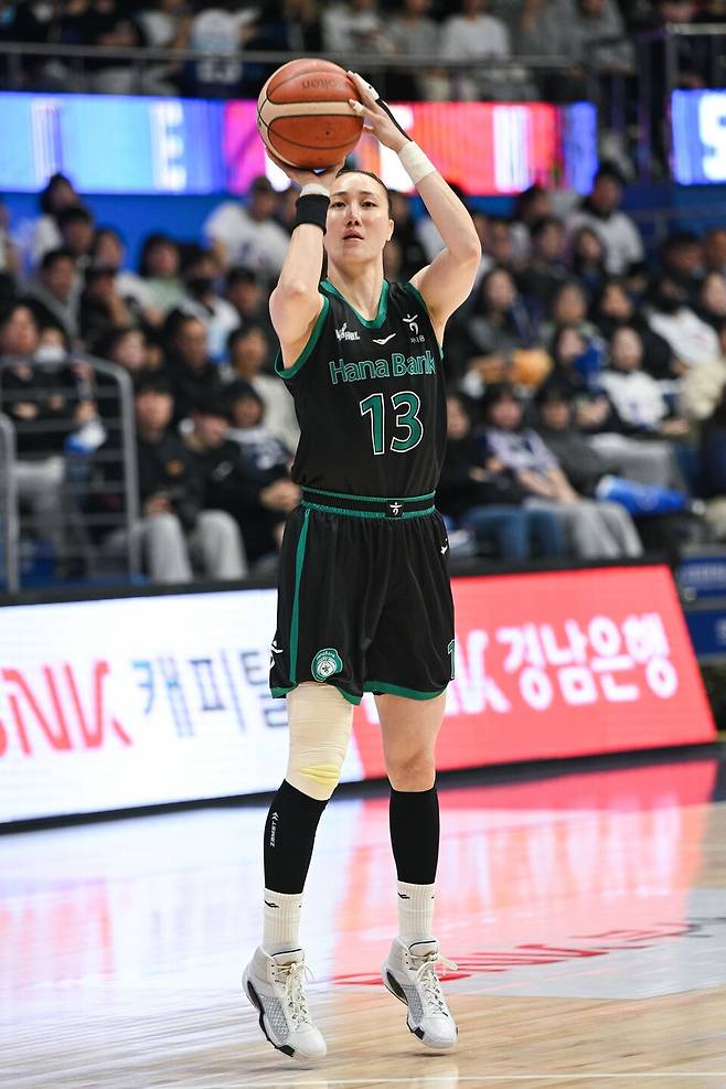 하나은행 김정은. /사진=WKBL