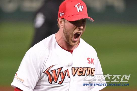 SK 와이번스 시절의 메릴 켈리. 스포츠조선DB