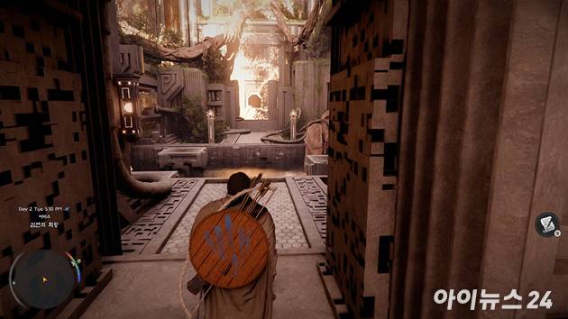 펄어비스 '붉은사막' 게임플레이 화면. [사진=박정민 기자]