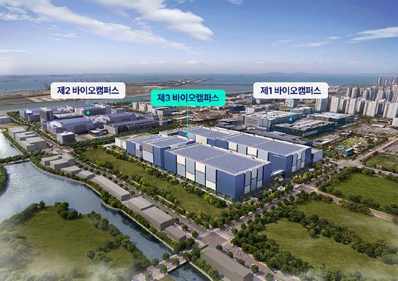 삼성바이오로직스 제3바이오캠퍼스 조감도. [사진=삼성바이오로직스 제공]