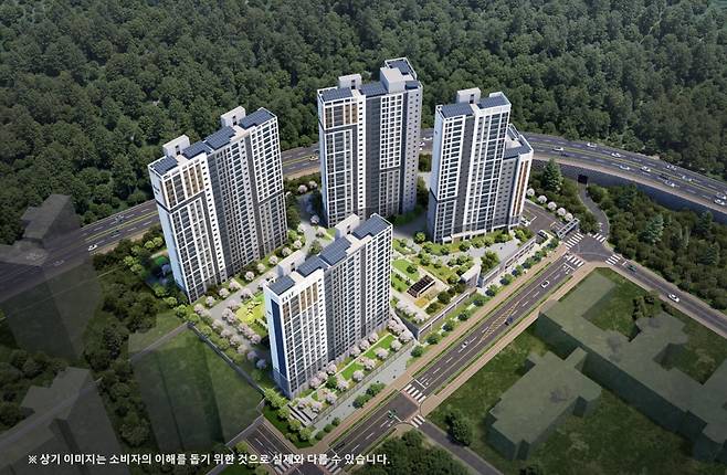 엘리프 창원 조감도. KR산업 제공