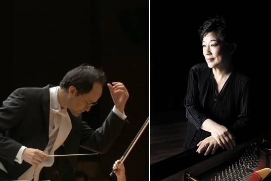 (왼쪽부터)①4월2일 연주하는 수원시향 예술감독 겸 상임지휘자 최희준 ②4월4일 인천시향과 협연하는 피아니스트 이경숙. 예술의전당 제공