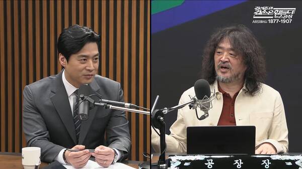 ▲ 19일 '김어준의 겸손은 힘들다 뉴스공장'에 출연한 한준호 의원. 유튜브 갈무리