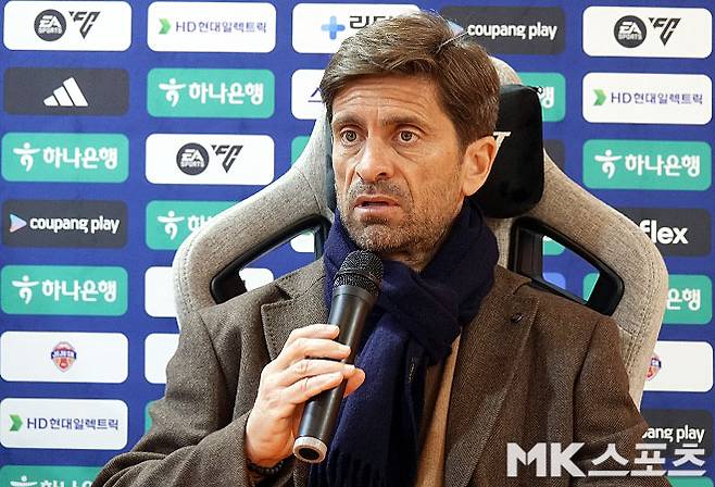 제주 SK 세르지우 코스타 감독. 사진=이근승 기자